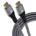 Maplin HDMI to HDMI Cable V2.0 4K Ultra HD 60fps Braided with Ethernet - 1.5m