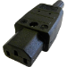 Cablenet C13 10Amp Power Connector (Screw)