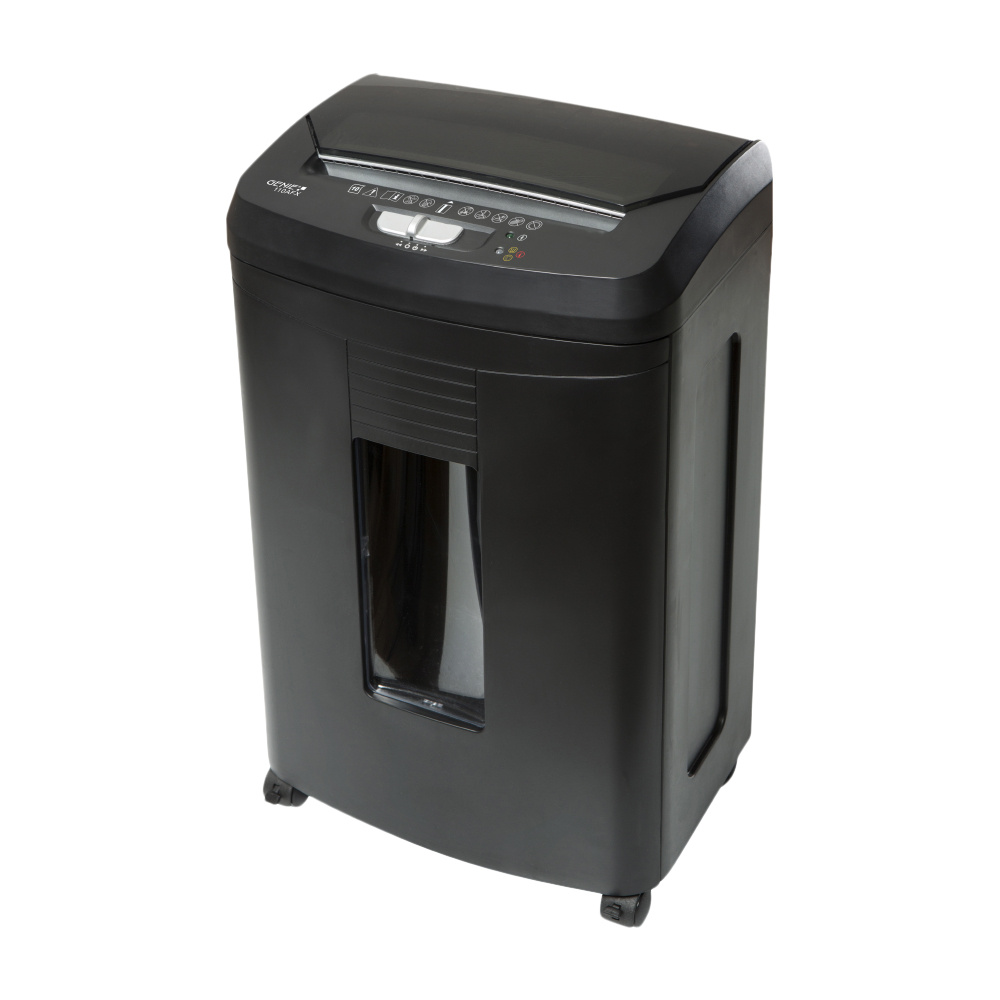 Image of Genie 110 AFX paper shredder Cross shredding 62 dB 22 cm Black