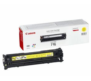 Image of Canon 2659B014/718Y Toner cartridge yellow Project, 2.9K pages/5%...