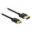 DeLOCK HDMI-A/HDMI Mini-C, 2 m HDMI cable HDMI Type A (Standard) HDMI Type C (Mini) Black