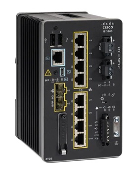 Image of Cisco Catalyst IE-3200-8T2S-E network switch Managed L2/L3 Gigabit...