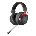 AOC GH401 headphones/headset Wired & Wireless Head-band Gaming Black, Red