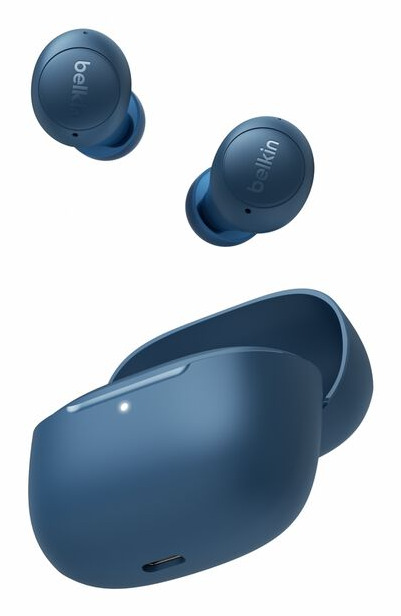 Belkin SoundForm Dot Headset Wireless In-ear Calls/Music USB Type-C Bluetooth Blue