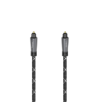 Hama 00205140 audio kabel 3 m TOSLINK Zwart, Grijs