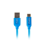 Lanberg CA-USBO-22CU-0018-BL USB cable USB 2.0 1.8 m USB A USB C Blue