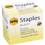 MARBIG STAPLES NO. 23/17 HEAVY DUTY BOX 5000