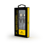 Gembird CC-USB2B-AMCM-1M-BW2 USB-kabel USB 2.0 1,8 m USB A USB C Zilver, Wit