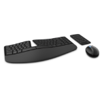 Microsoft Sculpt Ergonomic keyboard Mouse included Office RF Wireless QWERTY Black