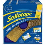 Sellotape E STICKY HOOK AND LOOP STRIP