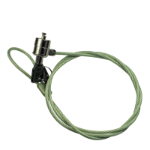 Inter-Tech 88885316 cable lock Green 1.07 m