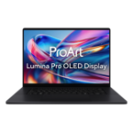 ASUS ProArt P16 H7606WW-SE028X Copilot+ PC AMD Ryzen AI 9 HX 370 Laptop 40.6 cm (16") Touchscreen WQUXGA 32 GB LPDDR5x-SDRAM 2 TB SSD NVIDIA GeForce RTX 5080 Wi-Fi 7 (802.11be) Windows 11 Pro German Black