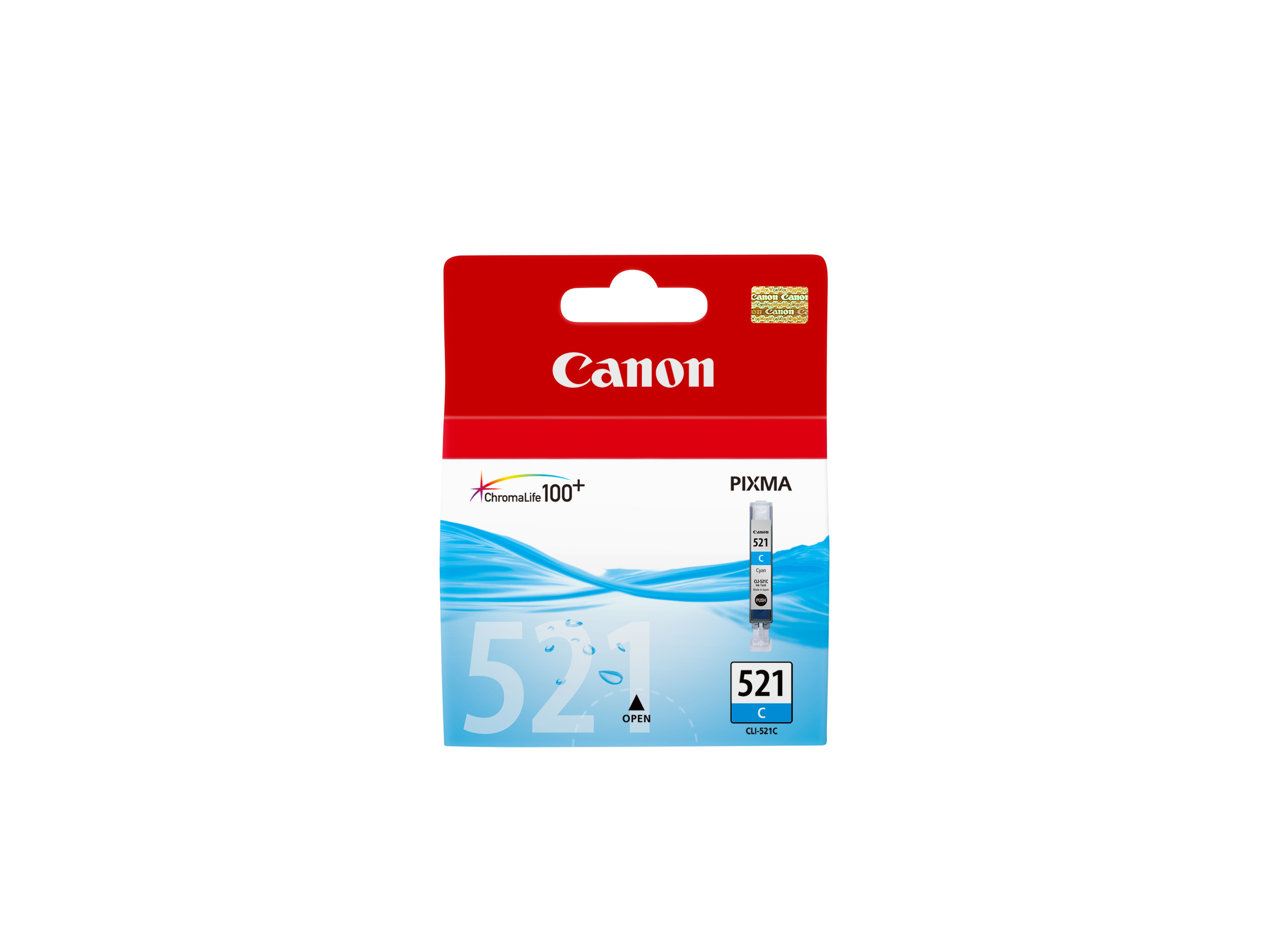 Image of Canon 2934B001/CLI-521C Ink cartridge cyan, 448 pages ISO/IEC...