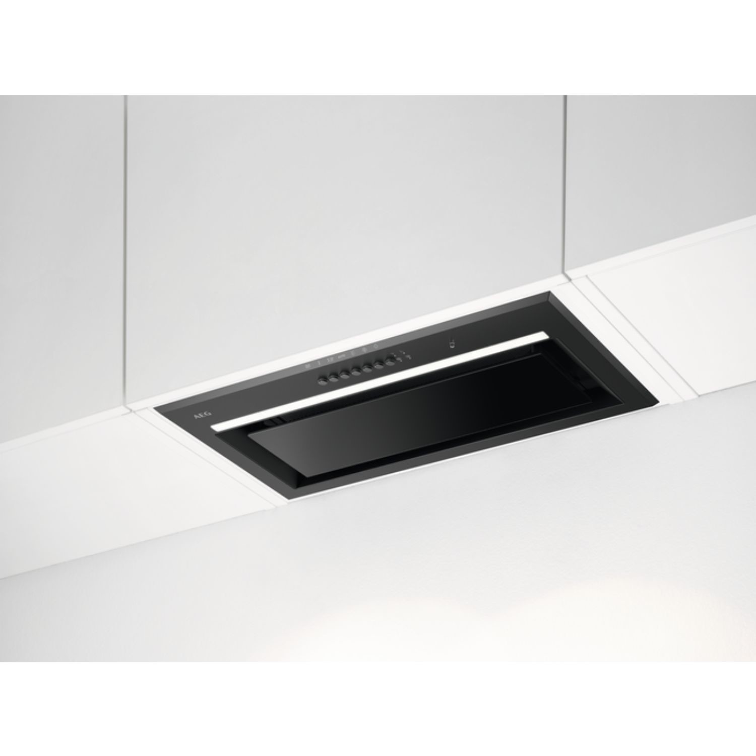 Photos - Other for Computer AEG 9000 AutoSense Series 60cm Canopy Cooker Hood - Black GDG966AB 