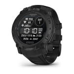Garmin Instinct 3.05 cm (1.2") AMOLED 45 mm Digital 390 x 390 pixels Touchscreen Black GPS (satellite)