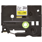 Brother TZE-FX631 DirectLabel black on yellow Laminat 12mm x 8m for Brother P-Touch TZ 3.5-12mm/18mm/6-18mm/6-24mm/6-36mm