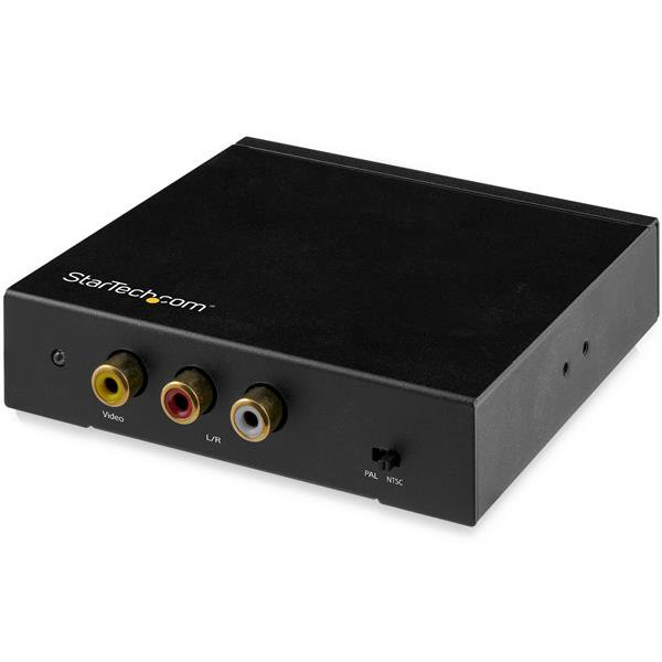 Image of StarTech.com HDMI to RCA Converter Box with Audio
