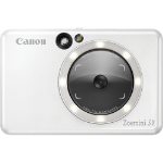 Canon Zoemini S2 Instant Camera Colour Photo Printer, Pearl White