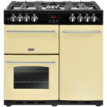 Belling Farmhouse X90G 90cm Gas Range Cooker - Cream