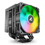 Sharkoon A60 RGB Processor Air cooler 12 cm Black 1 pc(s)