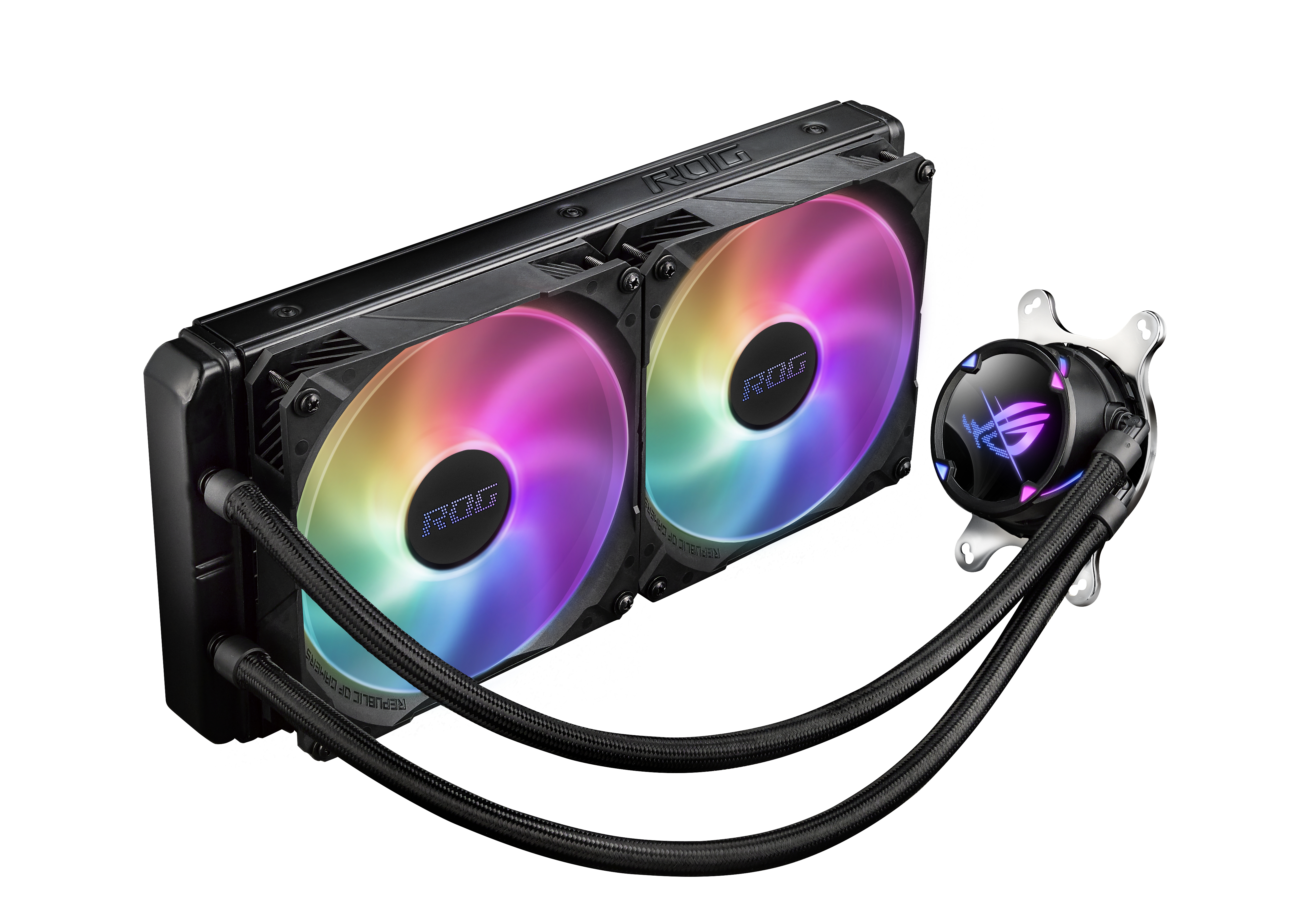 Image of ASUS ROG STRIX LC II 280 ARGB Processor All-in-one liquid cooler...