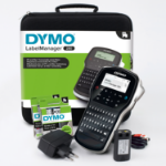 DYMO LabelManager 280 Rechargeable Handheld Label Maker Kit | QWERTY Keyboard | with 2 Rolls of D1 Labels & Carrying Case