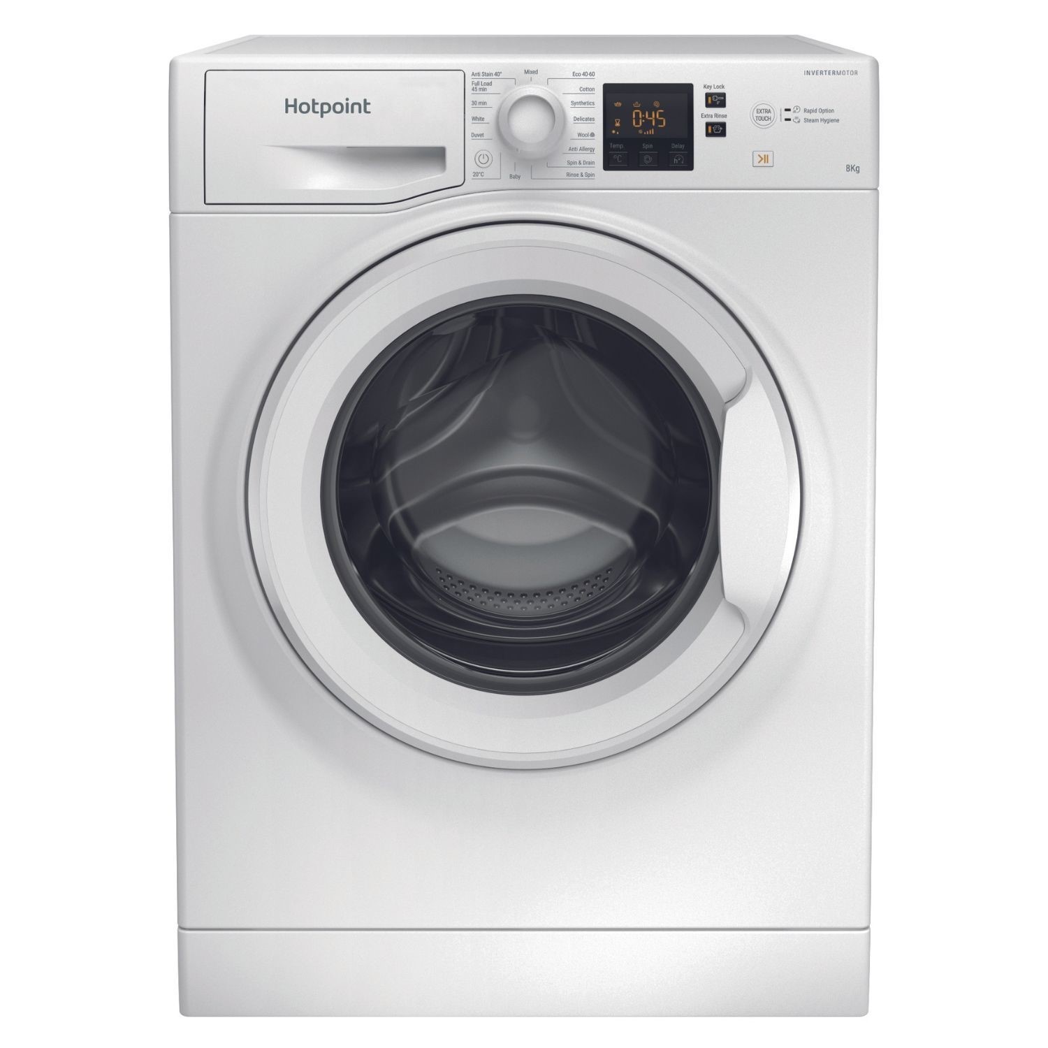 Hotpoint AntiStain 9kg 1400rpm Washing Machine - White
