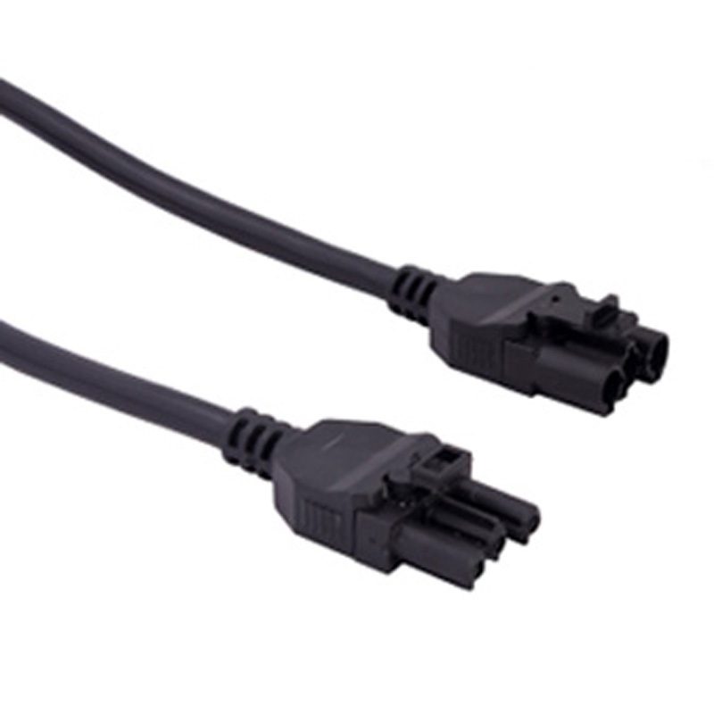 Image of POWERDATA MALE TO FEMALE 3-POLE CONNECTOR LEAD 2M