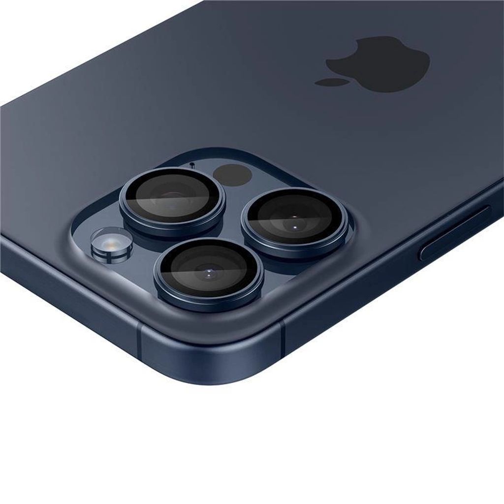EU Product - iPhone 14 Pro / 14 Pro Max / 15 Pro / 15 Pro Max Optik.Tr Ez Fit lens protector, 2-pack thumbnail