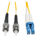 Tripp Lite N368-07M InfiniBand/fibre optic cable 275.6" (7 m) 2x LC 2x ST OFNR Yellow