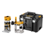 DeWALT DCW604NT-XJ frezer & trimmer Zwart, Geel 25500 RPM