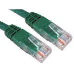 Cables Direct UTP Cat6 20m networking cable Green U/UTP (UTP)
