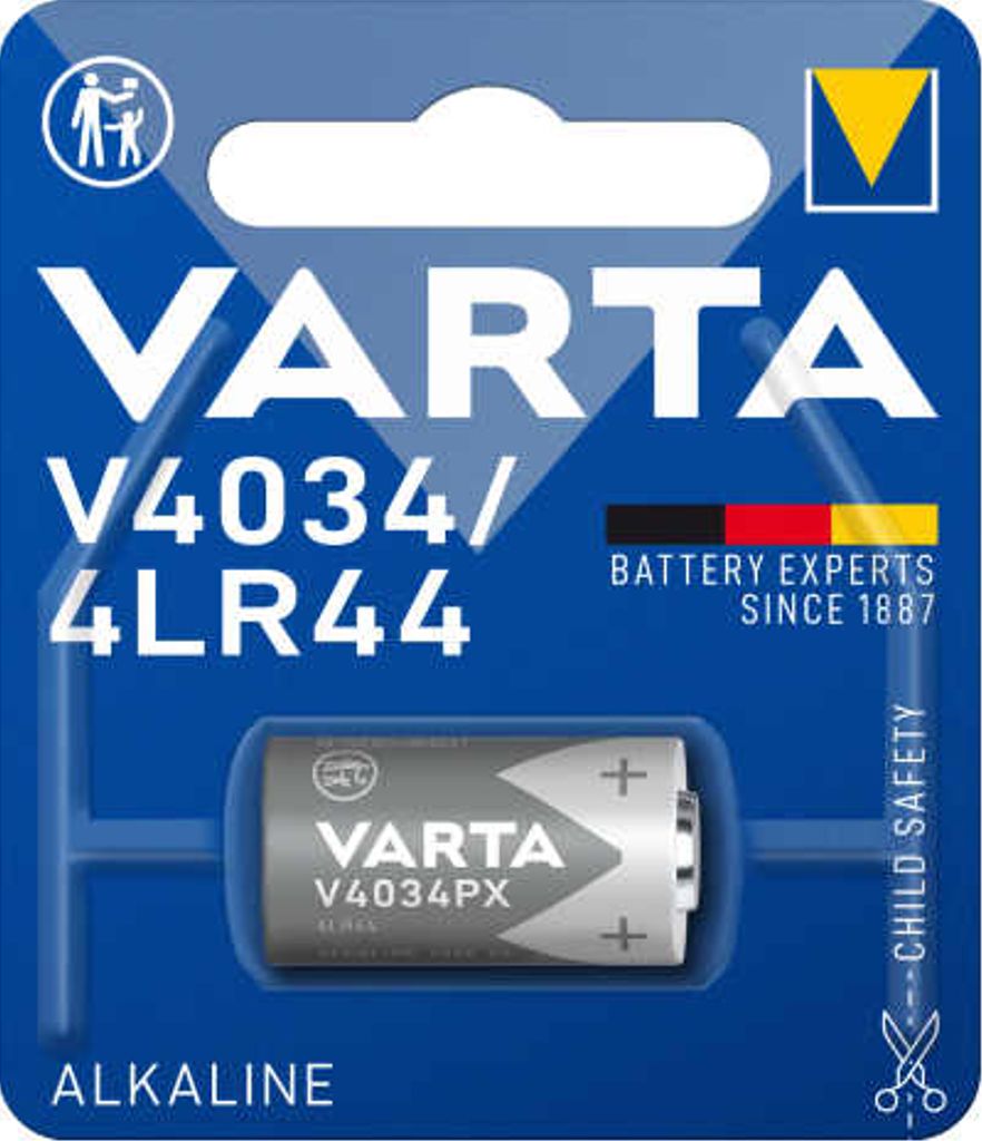 EU Product - Alkaline Special Battery V4034 / 4LR44, 6V thumbnail