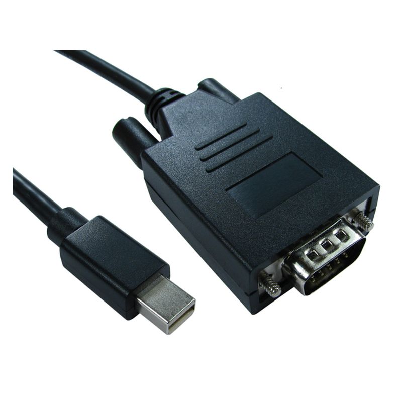 Image of FDL 1M MINI DISPLAY PORT V1.2a TO VGA ADAPTOR CONVERTOR CABLE