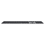 Apple Magic Keyboard avec Touch ID et pavé numérique pour les Mac avec puce - Danois - Touches noires