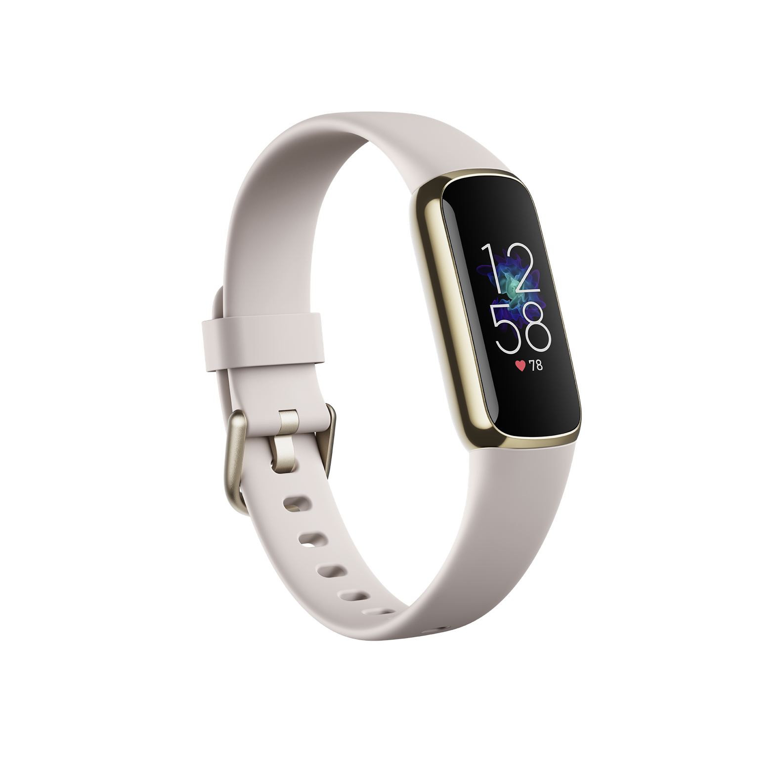 Fitbit Luxe AMOLED Wristband activity tracker Gold, White