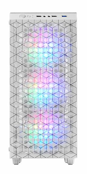 Mars Gaming White Mc-Mag Midi Tower