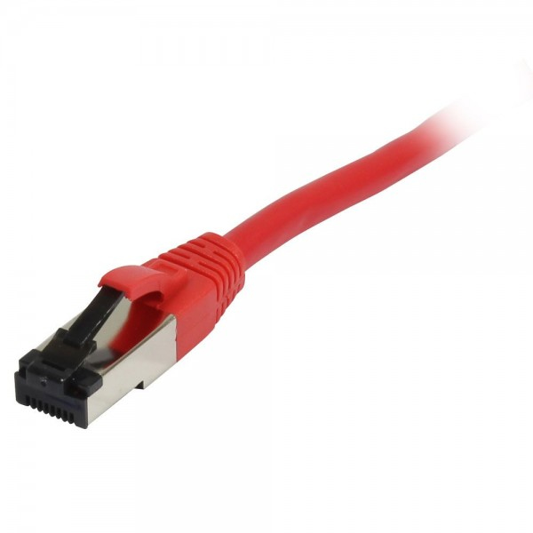 EU Product - Patchkabel RJ45 Cat8.1 2000Mhz rot S-STP S/FTP TPE Ultra SuperFlex AWG26 - Cable - Network thumbnail