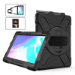 eSTUFF CHICAGO Full Body Defender Case for Samsung Galaxy Tab Active Pro/Active 4 Pro - Black