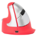 R-Go Tools R-Go HE Sport, Ergonomische Maus, Mittel (Handlänge 165-185mm), linkshändig, Bluetooth, Rot