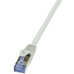 LogiLink Cat6a S/FTP, 1.5m networking cable Grey S/FTP (S-STP)