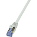 LogiLink Cat6a S/FTP, 1.5m networking cable Grey S/FTP (S-STP)