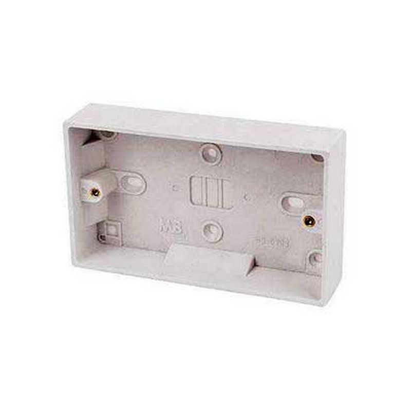 Image of RED GREY DOUBLE PATTRESS BACK BOX - STANDARD