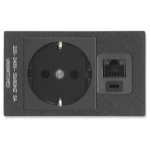 Extron 70-568-02 socket-outlet RJ-45 Black