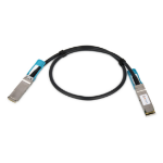 eNet Components QFX-QSFP28-DAC-3M-ENC InfiniBand/fibre optic cable 118.1" (3 m) SFP28 Black, Blue, Silver