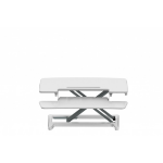BakkerElkhuizen Adjustable Sit-Stand Desk Riser 2 White