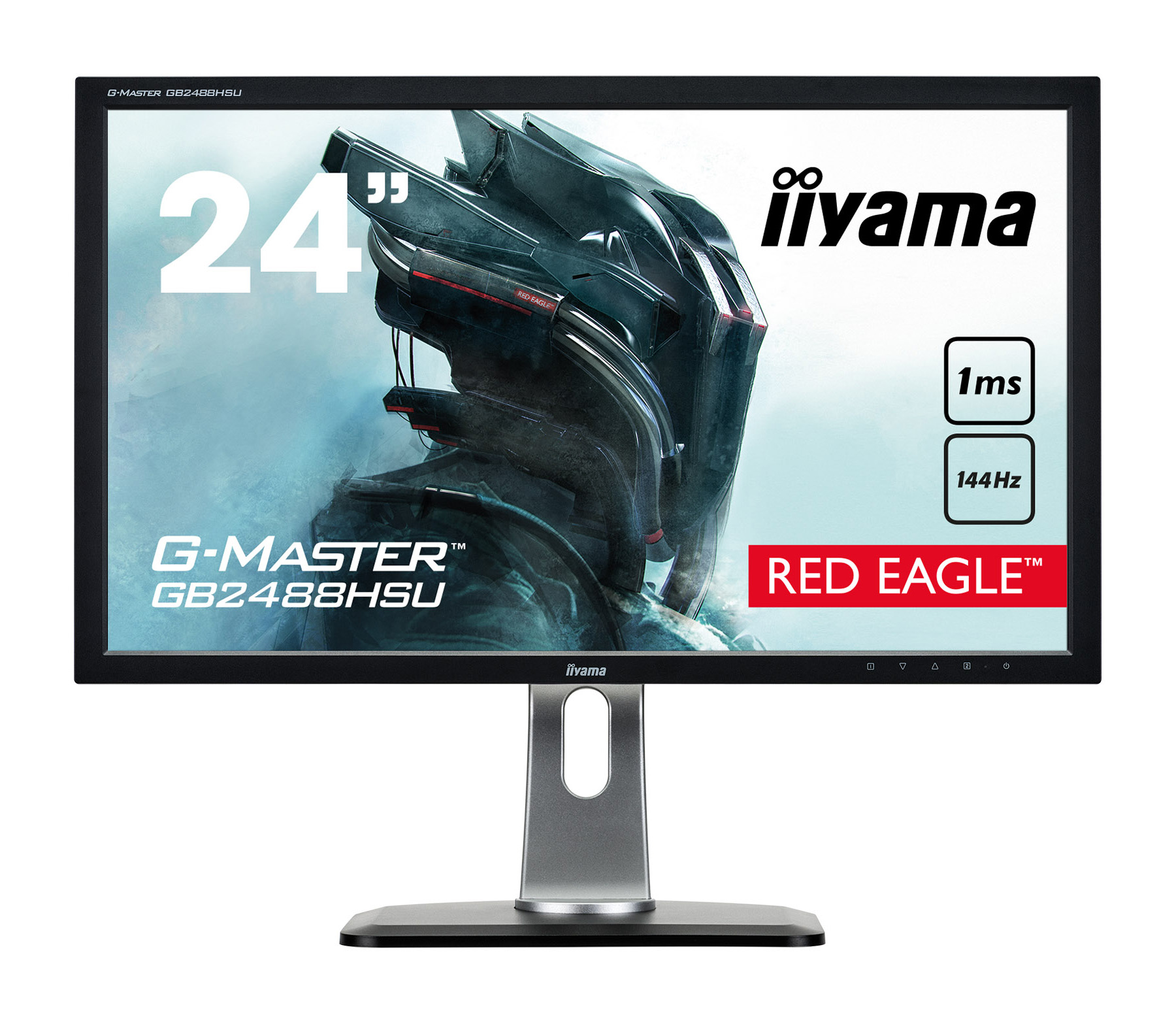 iiyama G-MASTER GB2488HSU-B3 computer monitor 61 cm (24