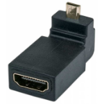 Manhattan 353441 tussenstuk voor kabels HDMI Micro-D HDMI Type A Zwart