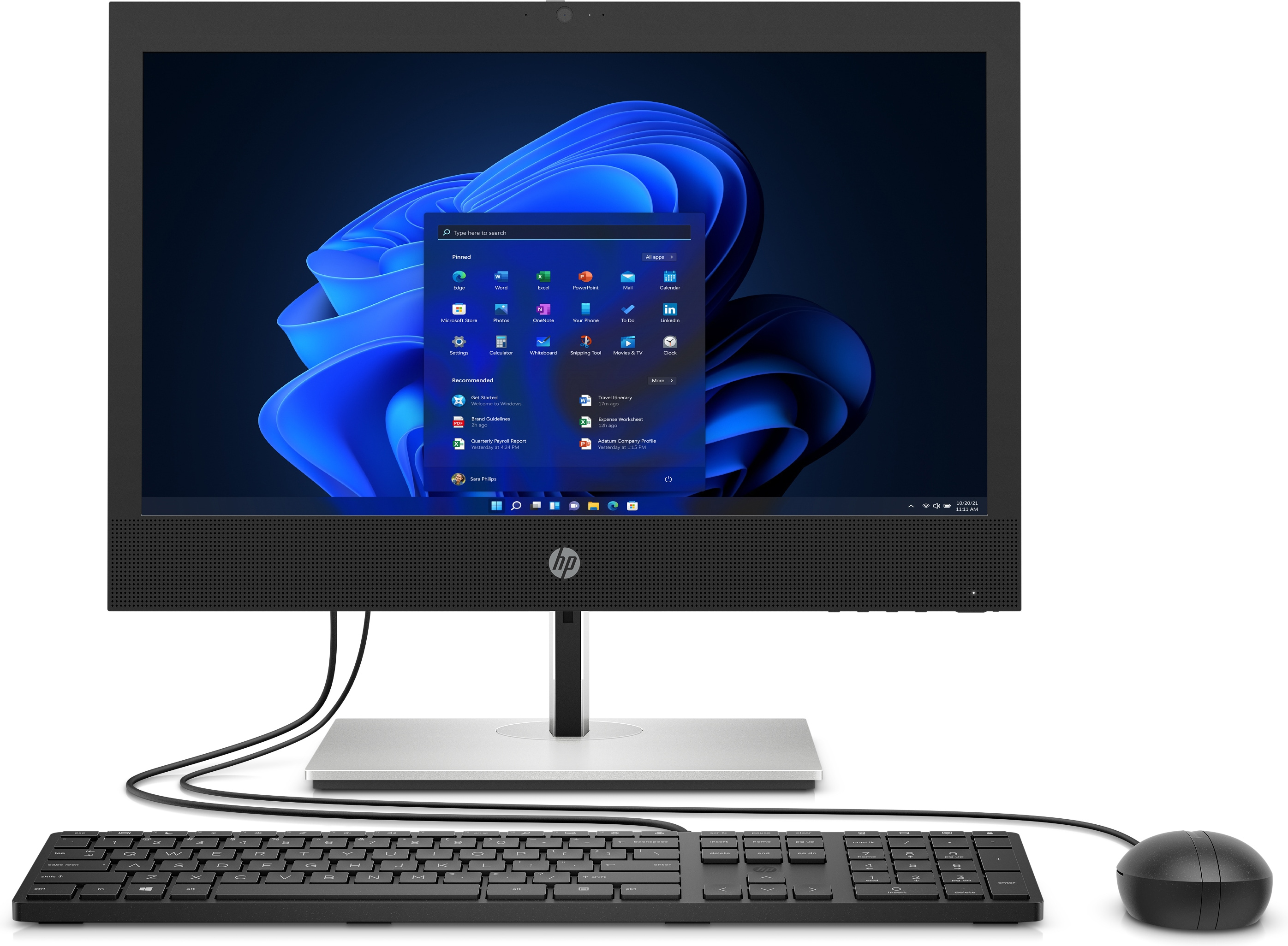 Image of HP ProOne 400 G6 20inch Intel® Core i5 i5-10500T 49.5 cm...