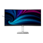 Philips 5000 series 34B2U5600C/00 computer monitor 86.4 cm (34") 3440 x 1440 pixels Dual QHD LCD Grey